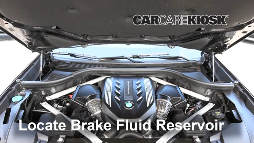 2021 BMW X5 M50i 4.4L V8 Turbo Líquido de frenos